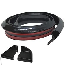 Universal Car Rear Spoiler Exterior 4.9ft/1.5m 1.3in Width, 4.9ft Length black