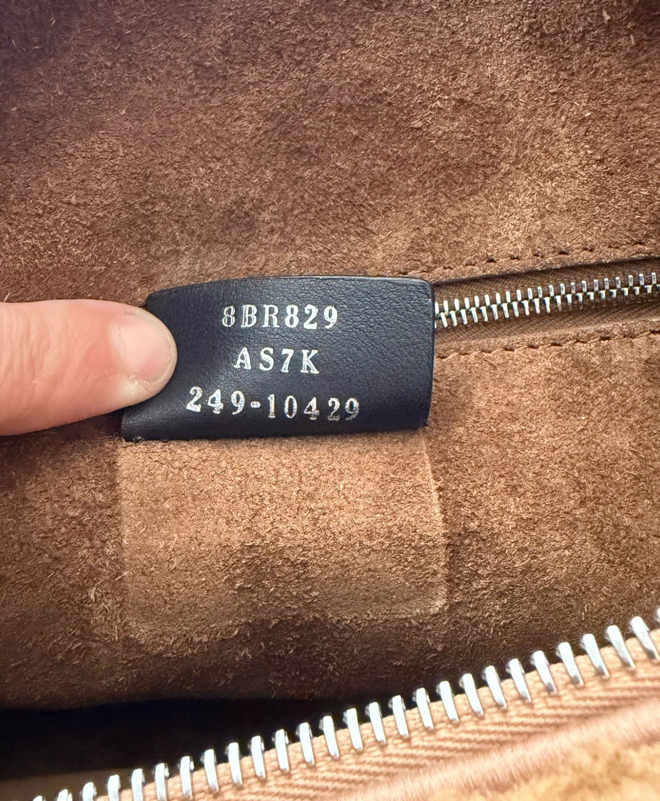 Fendi Shearling Simply Shoulder Bag Medium image 8