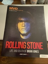 Rolling Stone Life And Death Of Brian Jones Cover Of Mvd Ent Guide, June 2020