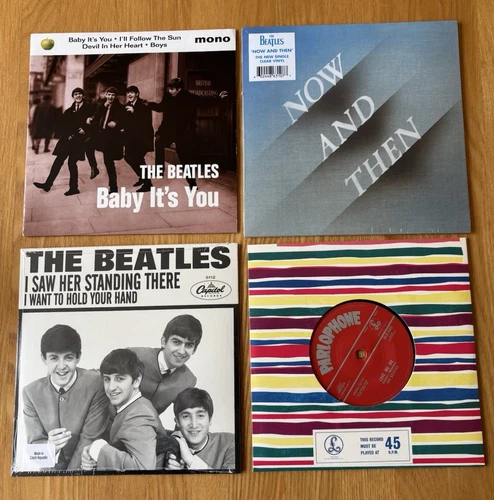 The BEATLES :JOB LOT X 4 SINGLES/ EP'S IN MINT CONDITION