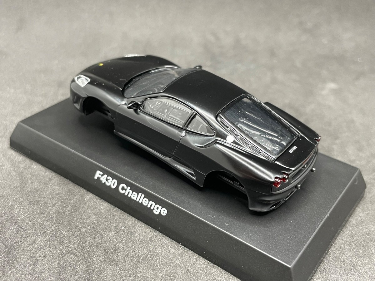 Kyosho 1/64 Ferrari collection 4 F430 Challenge black Diecast