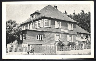 AK Laubach / Hessen, Gasthaus und Pension Laubacher Wald, Inh. C. Schmidt 