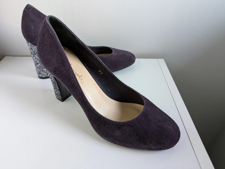 Escarpins Daim et Strass Mellow Yellow 37 Comme Neuf - Photo 4/4