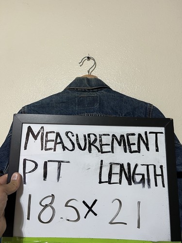 Vintage Levi's Big E 70805 0217 Denim Trucker Jacke Typ 3 Kettenstich Stickerei - Bild 8 von 8