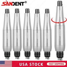 360°Swivel Dental Hygiene Prophy Handpiece Low Speed Air Motor & 4:1 Nose Cone