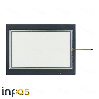 1X  for  Touch Screen Panel Glass with Protective film overlay HMI DOP-B10S411