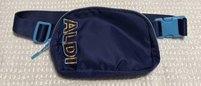 ALDI Gear Belt Bag Navy Blue Zipper Fanny Pack 2024 Capsule Collection Lulu Vibe