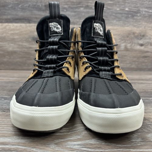 VANS SK8 HI MTE-2 Del Pato Black Khaki Waterproof Hiking Shoes Men’s Size 8.5 - 第 7/16 張圖片