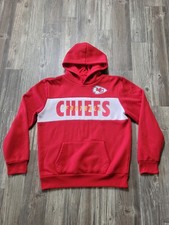 Kansas City Chiefs Hoodie Mens Large NFL Football Pullover Sweatshirt