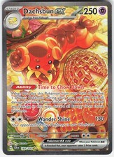 Pokemon Dachsbun ex 169/142 Special Illustration Rare Stellar Crown Pokemon NM on eBay