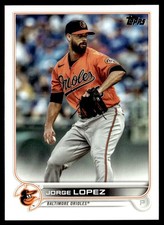 2022 Topps Jorge Lopez Baltimore Orioles #552