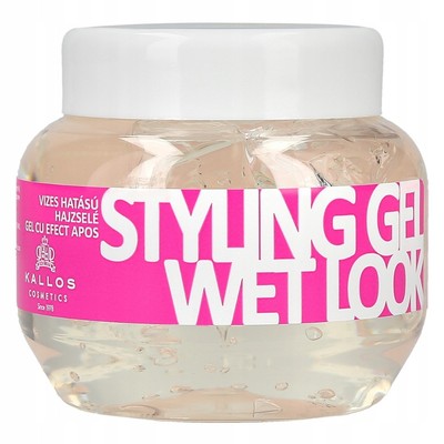 5998889505080 Kallos Styling Gel żel do stylizacji włosów Wet Look 275ml (P1) Ka
