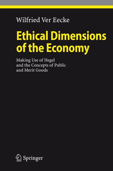 Wilfried Ver Eecke | Ethical Dimensions Of The Economy | Taschenbuch | Englisch-image