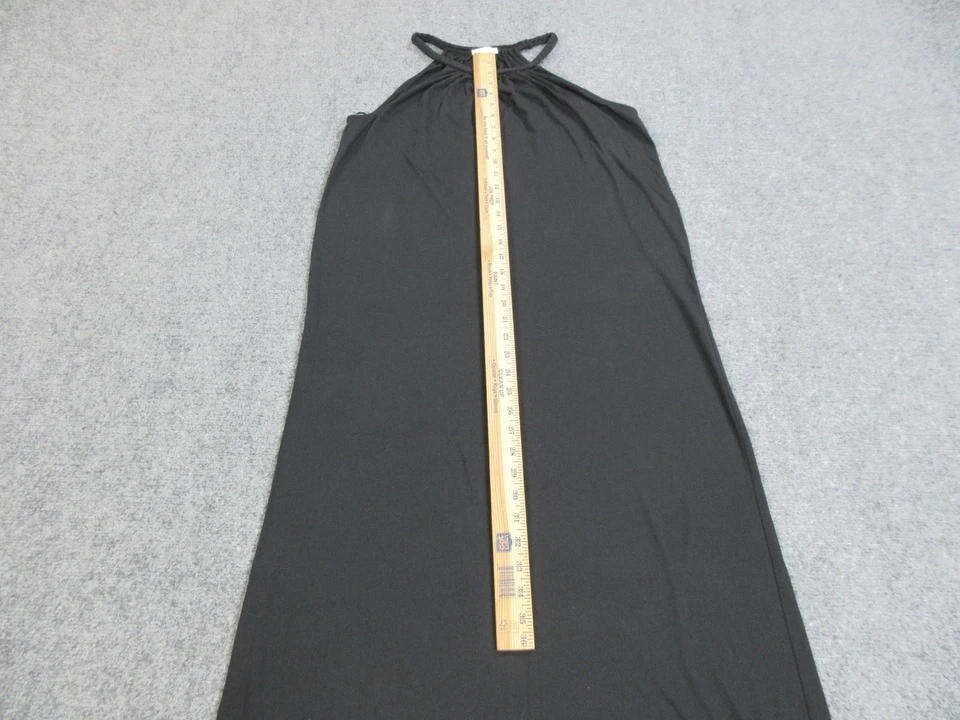 Vestido Joie Suave Para Mujer Pequeño Maxi Sin Mangas Correa Trenzada Boho Mezcla Modal Foto 4 de 4