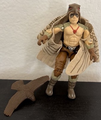 1987 Original Vintage GI Joe Cobra Falconer Raptor Action Figure Complete