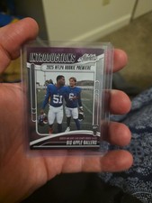 2025 Panini Absolute - Introductions Jaxson Dart, Abdul Carter #I-ACR (RC)