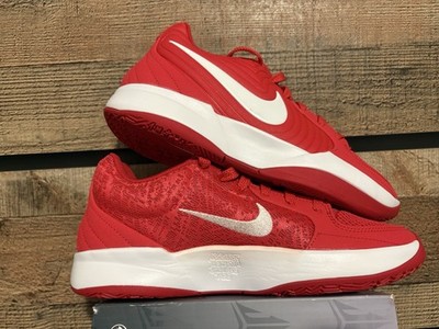 Nike Ja 2 TB Men's Low Top Lace-Up Sneakers University Red/White