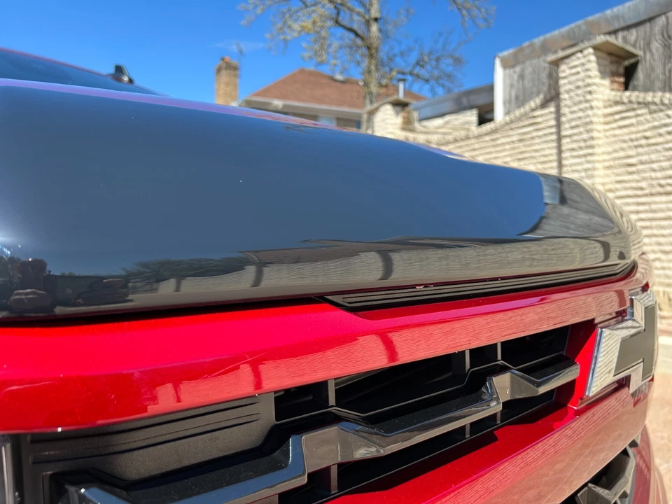 Cinta protectora de capó protector contra insectos en deflector ahumado para Ford Taurus 2013-2017 Foto 4 de 4