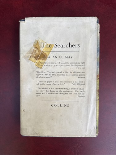 The Unforgiven FIRST UK EDITION Alan Le May HC/DJ 1957 - Picture 3 of 8