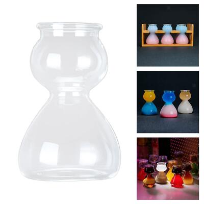 Doppelte Blase Lagen Gläser Split Shots Glas für Party Bar Clubs Dekor
