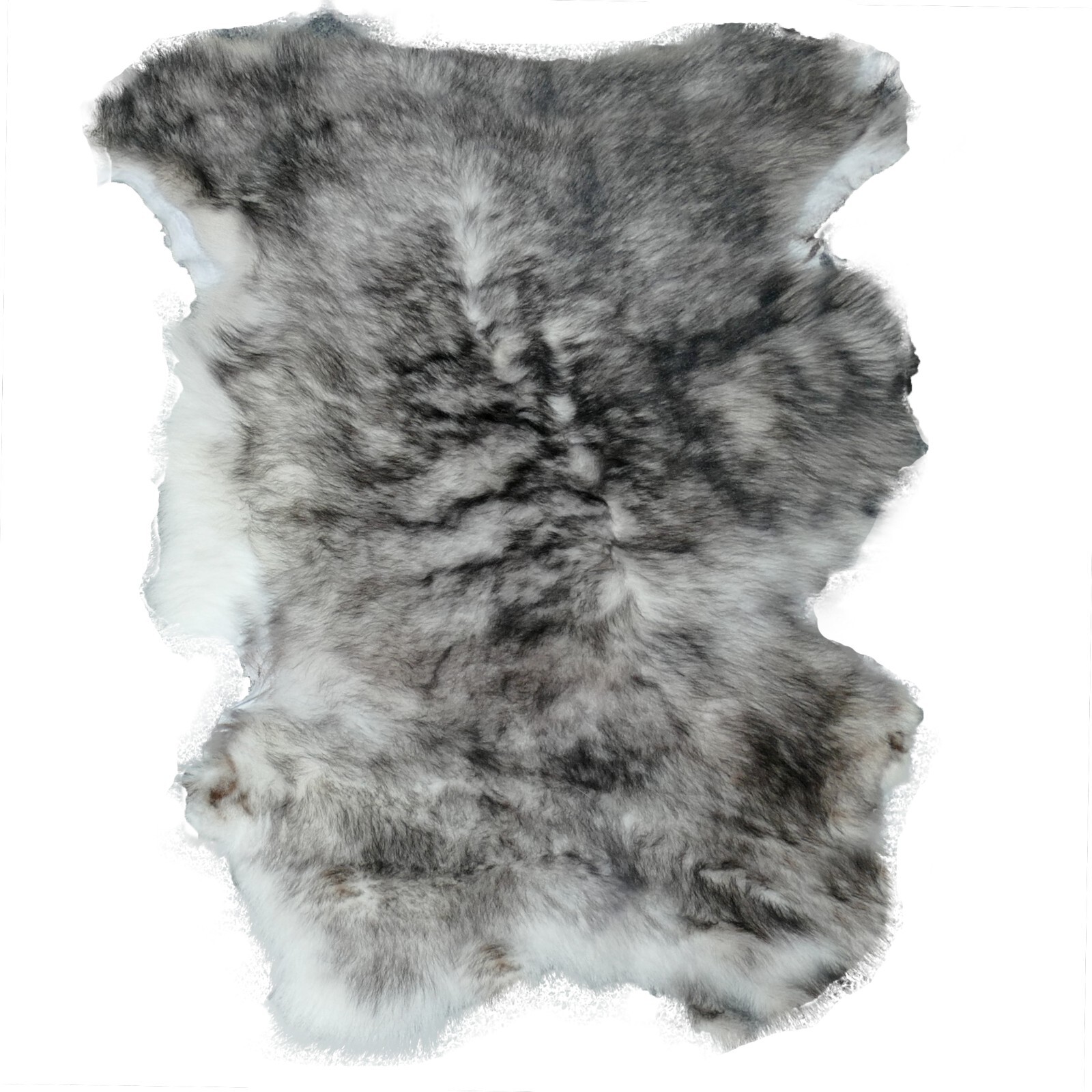 Glacier Wear Long-Hair Tuscan Lamb White with Black Tips (Heavy) shp4091