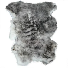 Glacier Wear Long-Hair Tuscan Lamb White with Black Tips (Heavy) shp4091