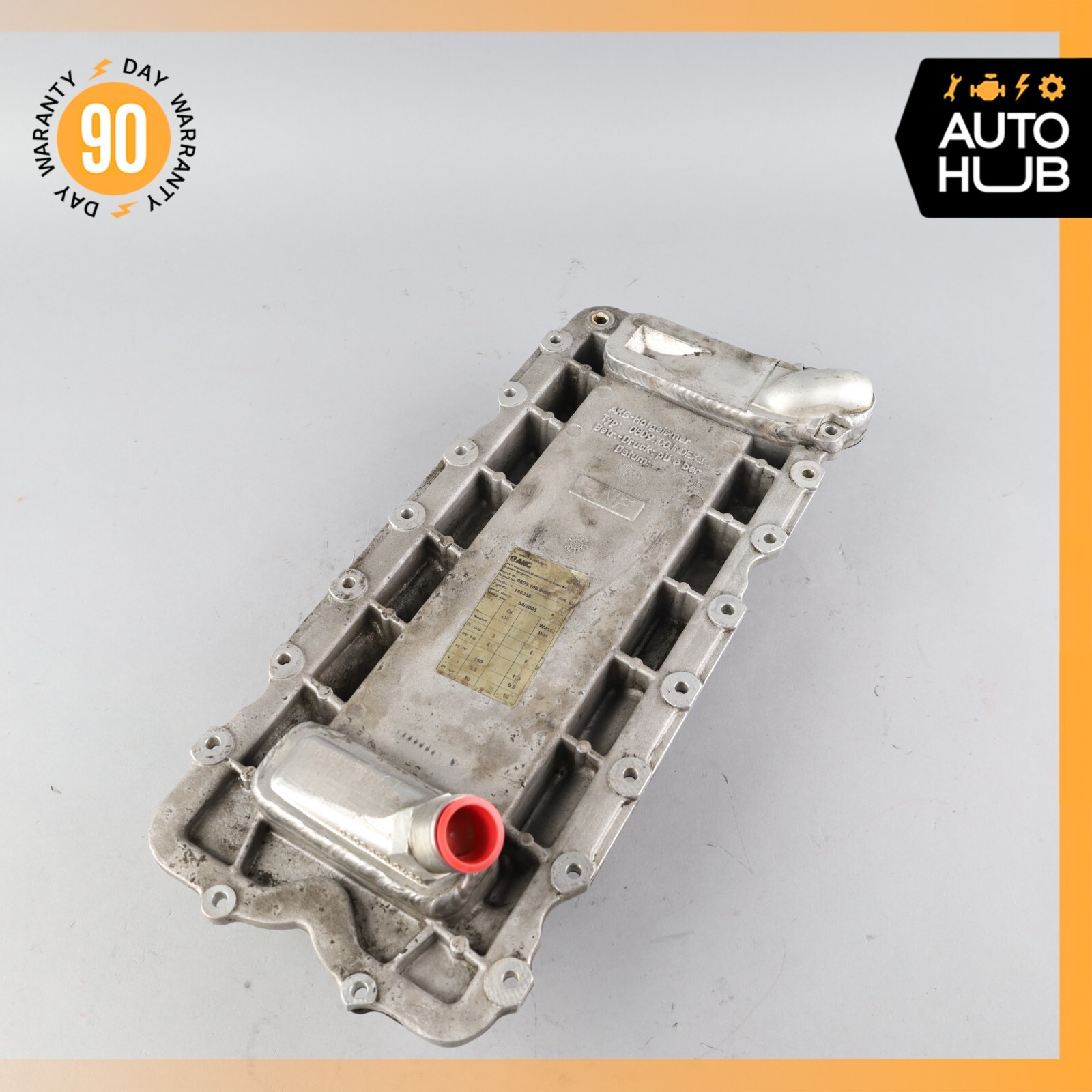 02-07 Maserati Quattroporte M139 4200 Coupe M138 Engine Oil Heat Exchanger OEM