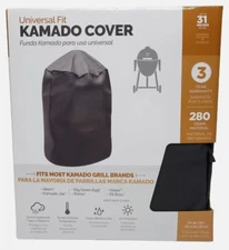 Universal Fit Kamado Cover 31 in dia x 44 in length - #1422116 - Akorn Big Green