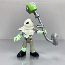 Imaginext Blind Bag Series 3 ZOMBIE figure w/mask & weed wacker Complete!