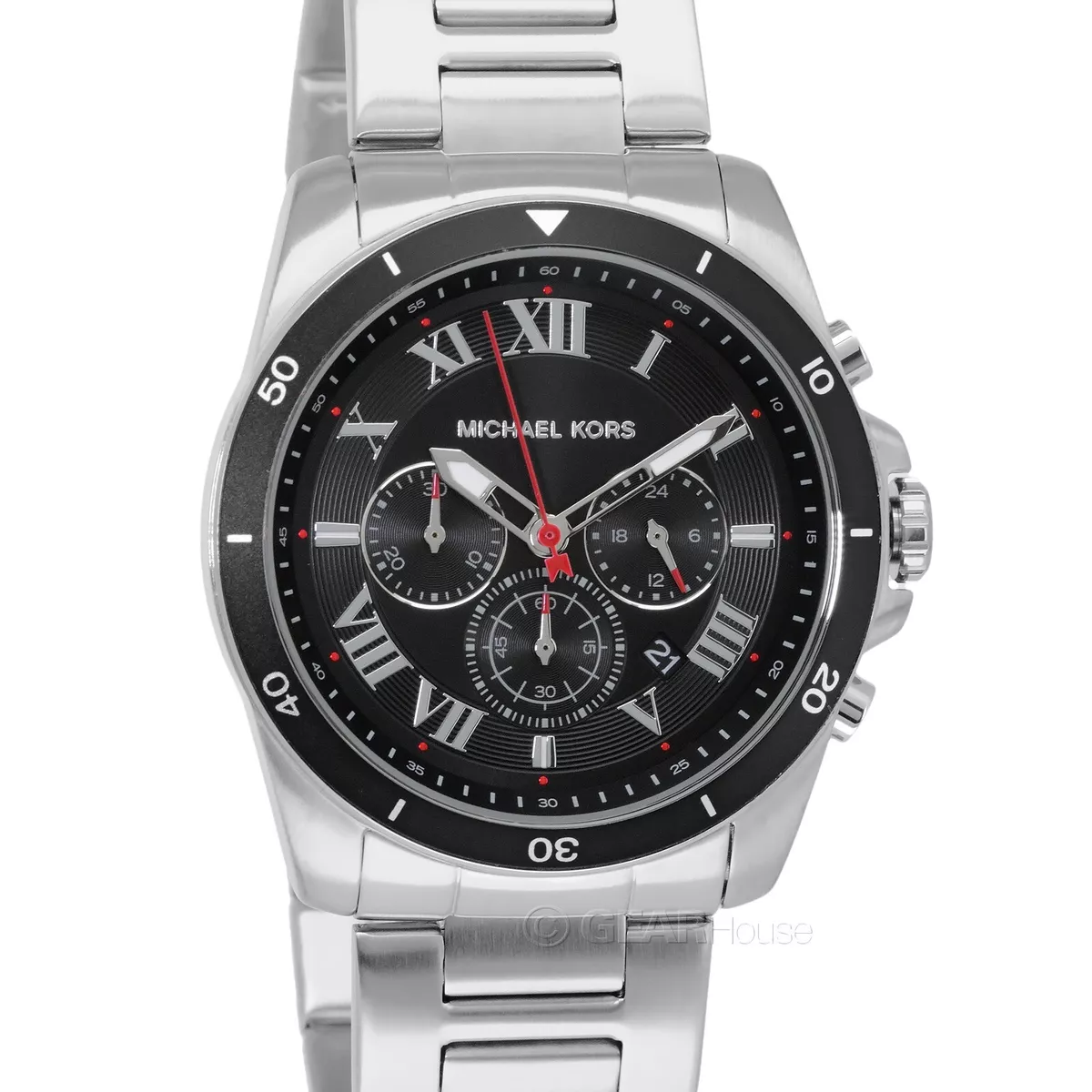 Michael kors watch on sale men's stainless steel