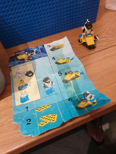Aquazone Lego Set 1749 - Aquanauts Hydrovane - Komplettset - Bild 2 von 3