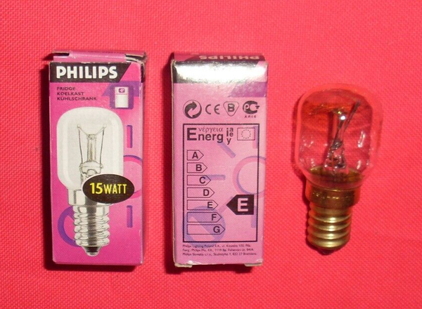 2X Philips KüHlschranklampe GlüHlampe FüR KüHlschrank E14 25W GlüHbirne-image