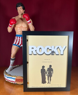 Rocky Script- 117 Pages Long- Full Script Reprint- Rocky Movie | eBay