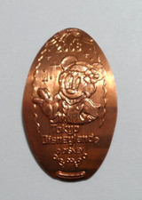 Tokyo Disneyland elongated penny JAPAN cent 2006 souvenir coin Minnie Mouse