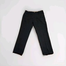 Mango Womens Black Suit Pants Trousers Size 8