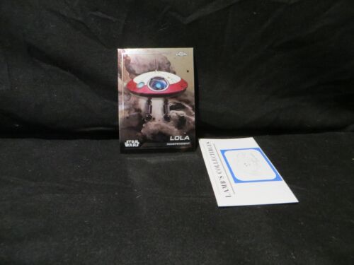 2024 Topps Chrome Star Wars Card #76 Lola Droid Obi-Wan Kenobi Independent Base - Picture 2 of 8