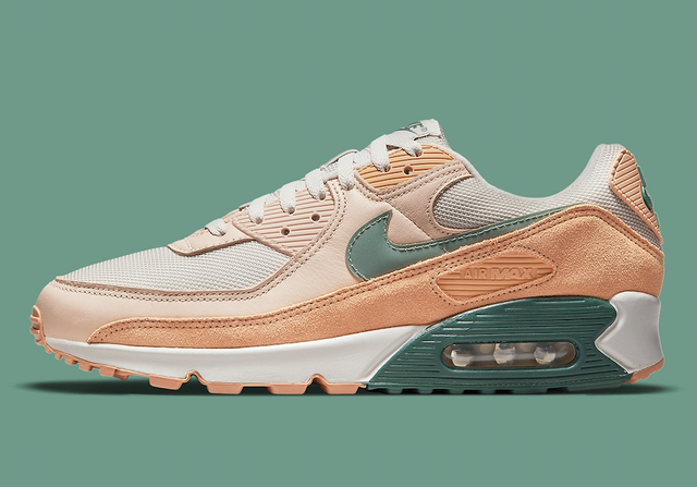 Size 8 - Nike Air Max 90 Light Bone Dutch Green for sale online | eBay