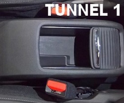 Citroen C3 Aircross 2021-2024 Kunstleder Armlehne schwarz -Tunnel mit Klappe - Bild 3 von 6