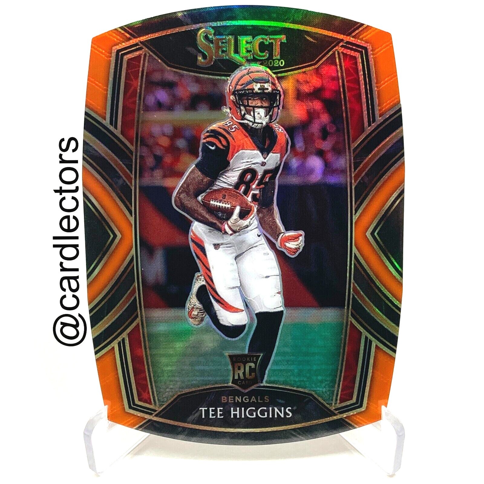 2020 Panini Select TEE HIGGINS #260 RC Club Level Orange Die-Cut PRIZM Parallel