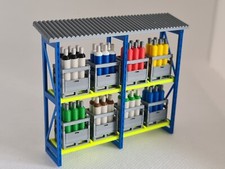 3D-Printz: Gasflaschen als Sets oder Hochregal für Spur H0 aus Eigenproduktion