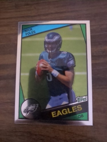 Nick Foles #4 2012 Topps Chrome 1984 Inserts card