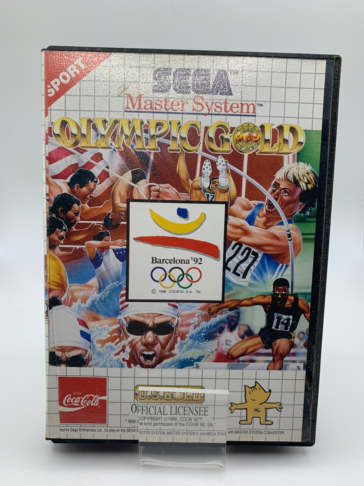 Olympic Gold Barcelona 92 Sega Master System Sans Notice Pal