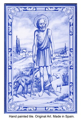 St Lazarus Candle - Veladora San Lazaro (Pack of 6)