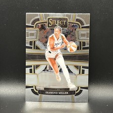 Diamond Miller 2024 Panini WNBA Select #25 Concourse Minnesota Lynx