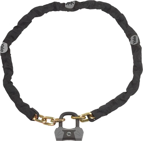 Yale Maximum Security Chain Lock 1.8m Heavy Duty MOTORBIKE CYCLE SCOOTER SAFETY