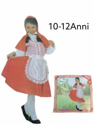 Kostüm Kleid Rotkäppchen Kinder Mädchen Party Karneval 12 Jahre Ball