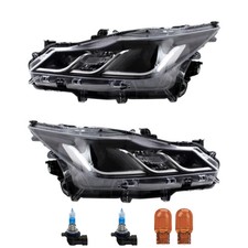 Scheinwerfer Set Weiß inkl. Premium Lampen für Toyota Corolla Kombi _E21_