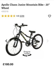 APOLLO Black and green - Mountain bike X brand NEW black Brakes 0 stableisers