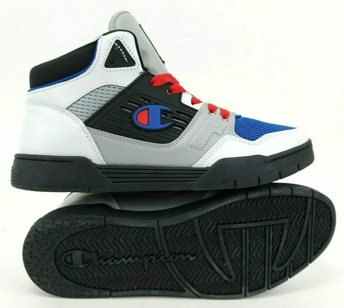 Champion 3 On 3 Block Mens Basketball Sneakers Shoes CPS10302M