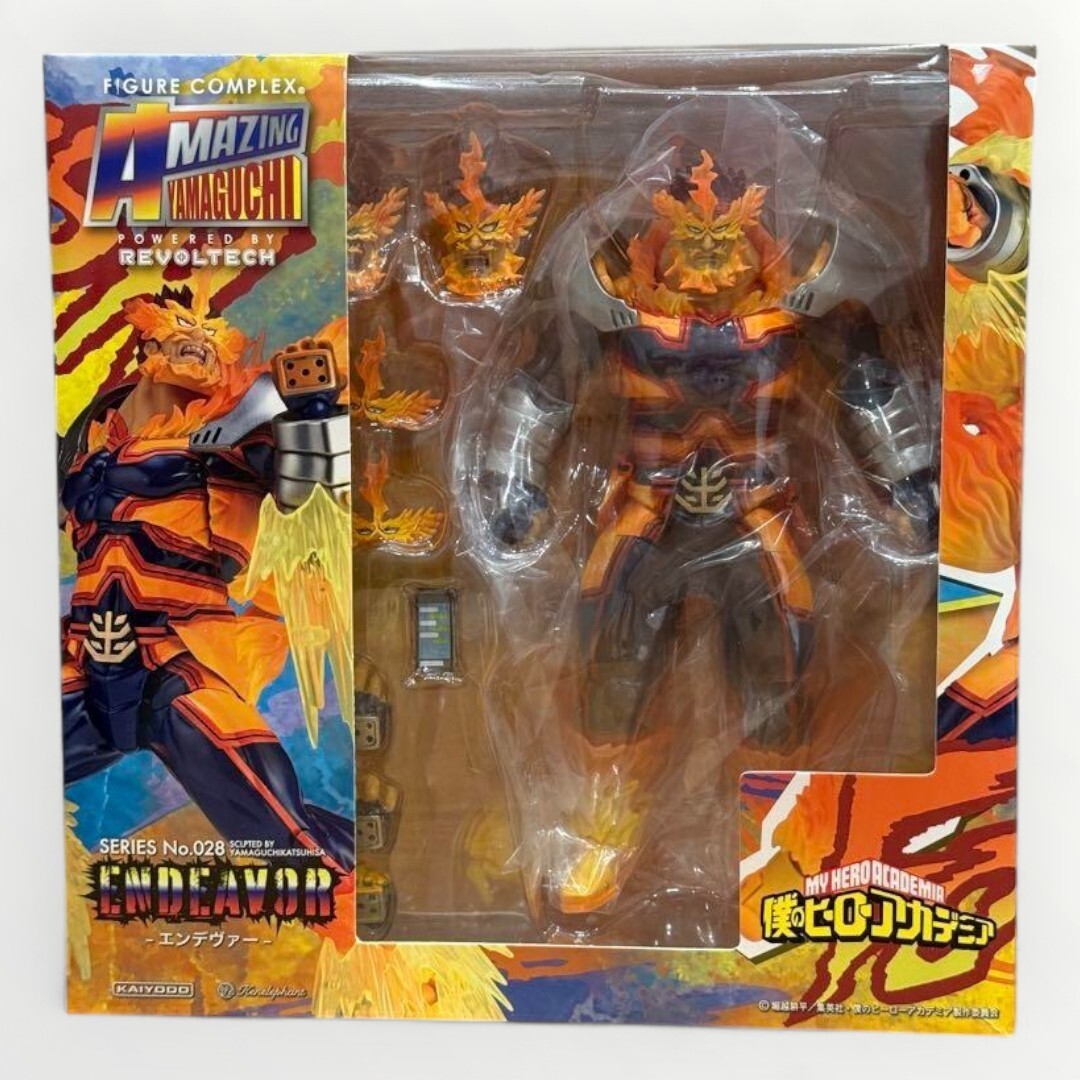 My Hero Academia Endeavor Figure Revoltech Amazing Yamaguchi No